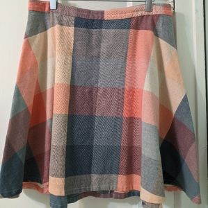 Plaid skirt